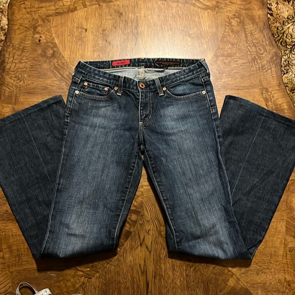 Vintage size 28 Adriano Goldschmied Low Rise Boot Cut Jeans - Picture 1 of 12